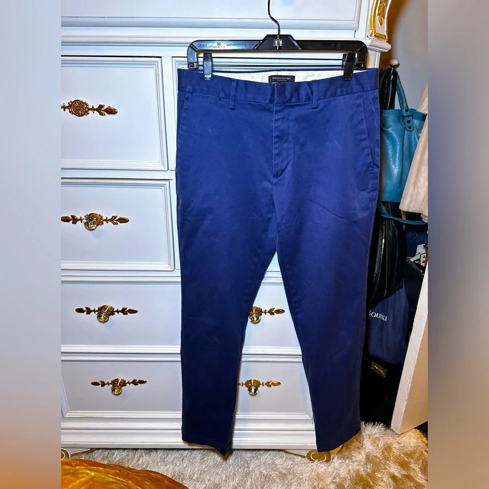 Banana Republic ‘Aiden Chino’ in ‘Magical Blue’ Size 31x30 - Picture 17 of 17